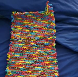 Colorful Knitted Kids Scarf